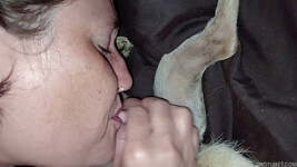 Grandma with little doggie - picture 6
