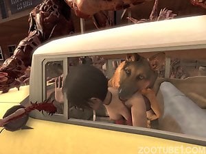 ADA WONG FUCKED BY DOG