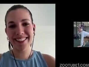HotReactions: Cutie Hairpull Asks For More And Laughs